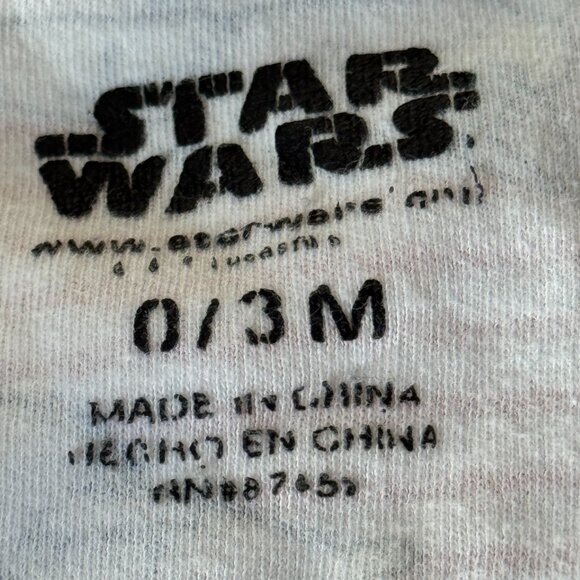 Star Wars Baby Yoda Grogu Sleeper 0–3 Months - Picture 3 of 5